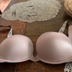 Light Pink Strapless Push-Up Bra - Women Intimates